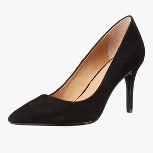 Calvin Klein Black Suede Women's Gayle Heels brand new